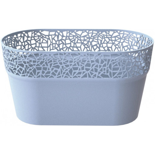PROSPERPLAST TREE virágcserép, 27,5 cm, jégszürke DTRE275-656U PROSPERPLAST TREE virágcserép, 27,5 cm, jégszürke DTRE275-656U