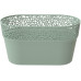 PROSPERPLAST TREE virágcserép, 27,5 cm, zöld DTRE275-623U