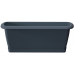 PROSPERPLAST RESPANA SET virágláda alátéttel, 88,5 x 18,4 x 14,5 cm, antracit ISE900P-S433