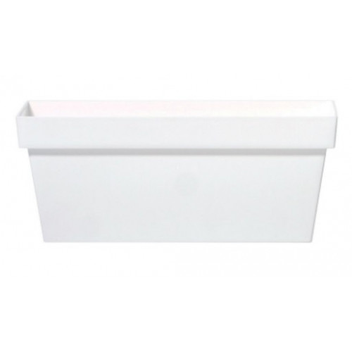 PROSPERPLAST CUBE CASE virágláda, 39,2 x 18,2 x 16 cm, fehér DCUC400-S449