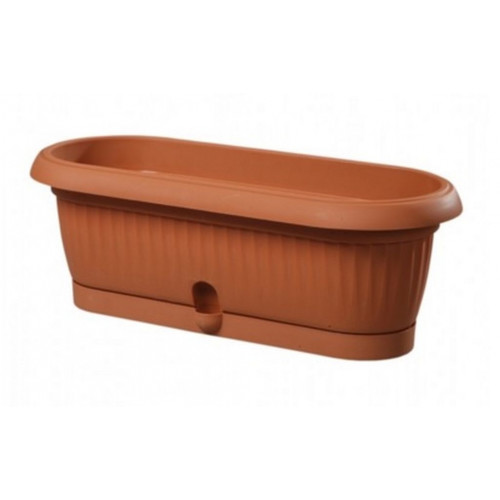 PROSPERPLAST TERRA virágláda, 265 x 124 x 100 mm, terrakotta DCK1-R624