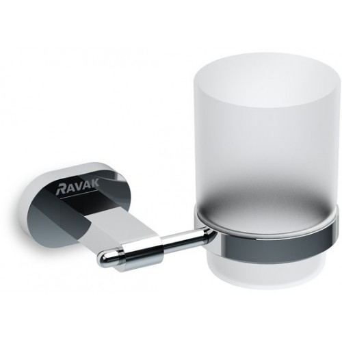 VÉGKIÁRUSÍTÁS RAVAK CR 210.00 pohártartó üvegpohárral X07P188