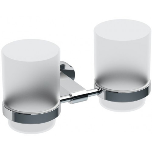 VÉGKIÁRUSÍTÁS RAVAK CR 220.00 dupla pohártartó üvegpohárral X07P189 VÉGKIÁRUSÍTÁS RAVAK CR 220.00 dupla pohártartó üvegpohárral X07P189