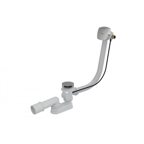 VÉGKIÁRUSÍTÁS RAVAK bowdenes le- és túlfolyószett, kádfeltöltő, szögletes, 800 mm, króm X01504