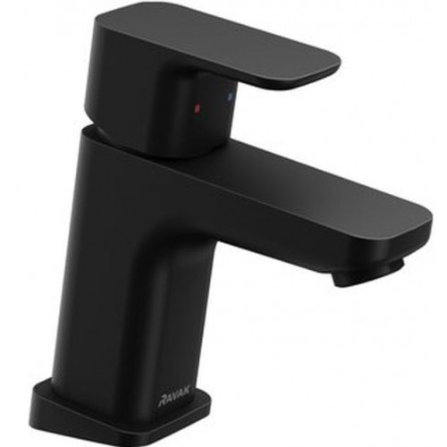 VÉGKIÁRUSÍTÁS RAVAK 10° TD F 012.20 Free Black álló mosdócsaptelep leeresztő nélkül, 145 mm X070148