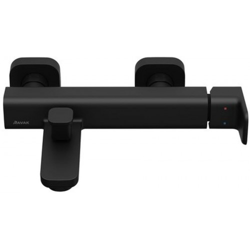 VÉGKIÁRUSÍTÁS RAVAK 10° TD F 022.20/150  Free Black kádcsaptelep lefolyó nélkül, 150 mm X070152