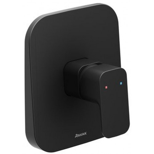 VÉGKIÁRUSÍTÁS RAVAK 10° TD F 062.20 Free Black falba süllyesztett csaptelep, belső egységgel X070157