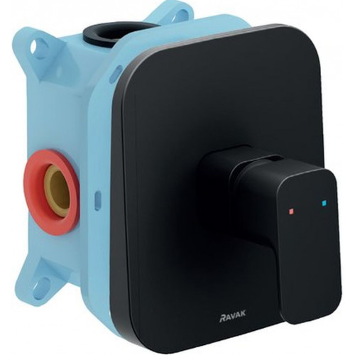 VÉGKIÁRUSÍTÁS RAVAK 10° TD F 066.20 Free Black falba süllyesztett csaptelep, R-boxhoz X070159