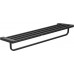 VÉGKIÁRUSÍTÁS RAVAK 10° TD 330.20 Free Black törölközőtartó polc tartóval, 63 cm X07P563
