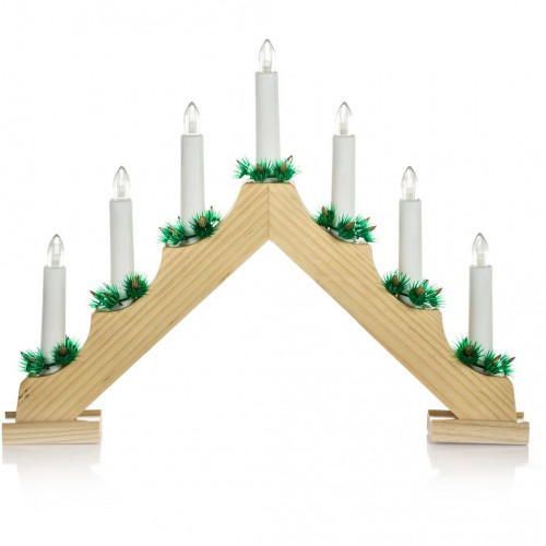 RETLUX RXL 234 karácsonyi fa gyertyatartó, meleg fehér, 7 LED 50002885