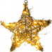 RETLUX RXL 255 karácsonyi rattan csillag dekoráció, 25 cm, 10 LED 50002887