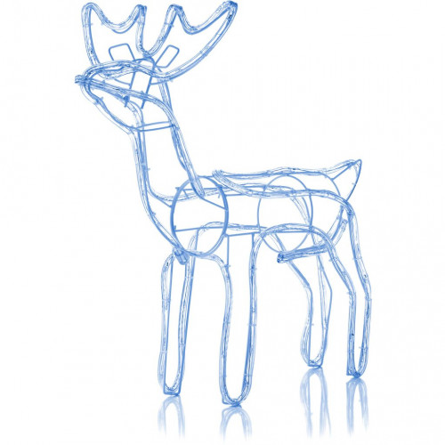 RETLUX RXL 244 karácsonyi rénszarvas dekoráció, hideg fehér, 108 LED 50002889