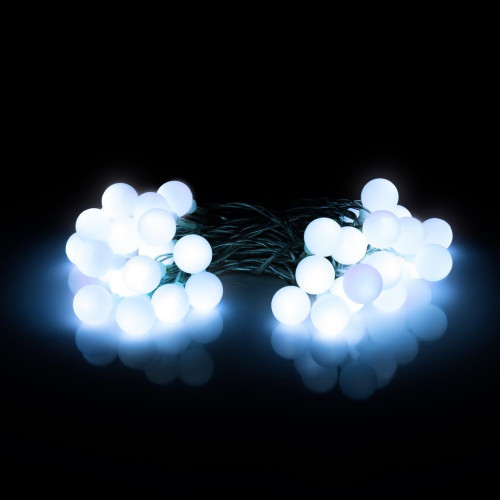 RETLUX RXL 282 gömbizzós fényfüzér, hideg fehér, 40 LED 50002918