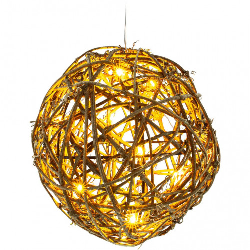 RETLUX RXL 257 rattan dekorgömb, 20 cm, 10 LED 50002943