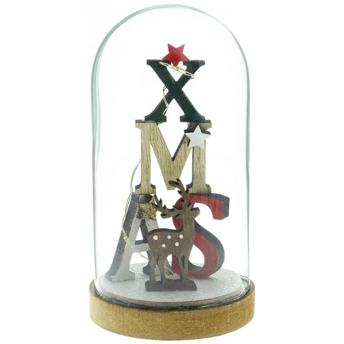 RETLUX RXL 317 karácsonyi üveg dekoráció, XMAS, meleg fehér, 3 LED 50003912