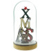 RETLUX RXL 317 karácsonyi üveg dekoráció, XMAS, meleg fehér, 3 LED 50003912