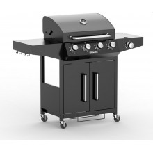 Riwall PRO RGG 41 gázüzemű grillsütő 15 kW, 4+1 gázégővel GB01A2401114B