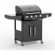 Riwall PRO RGG 41 gázüzemű grillsütő 15 kW, 4+1 gázégővel GB01A2401114B