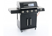 Riwall PRO RGG 41 EXL Prémium gázüzemű grillsütő, 17 kW, 4 + 1 gázégővel GB01A2401115B