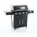 Riwall PRO RGG 41 EXL prémium gázüzemű grillsütő 17 kW, 4+1 gázégővel GB01A2401115B