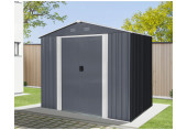 Riwall RMSA 6x8 Anthracite Fém kerti ház 2,4 x 1,7 m SD-X0608-H170C-A