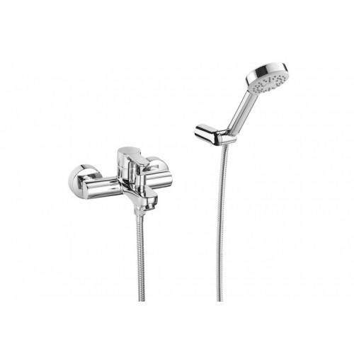 ROCA L20 fali kád-zuhany keverőcsaptelep szett, króm A5A0109C02