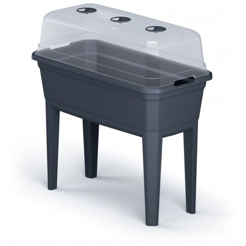 Prosperplast RESPANA PLANTER ECOLINE SET palántáz, 74,9x36,8x77,7cm, antracit IPE750