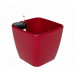 G21 önöntöző kaspó Cube maxi 45 cm, piros 6392421