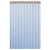 AQUALINE PVC zuhanyfüggöny, 180x200 cm, kék 0201004 M