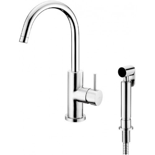 SAPHO JUSTIME osogató csaptelep kihúzható zuhanyfejjel, króm JS6771