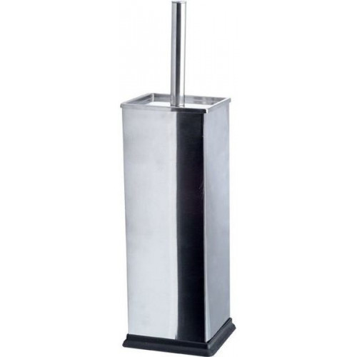 AQUALINE SIMPLE LINE szögletes WC kefe, 95 x 95 x 38 cm, fényes inox GA1210