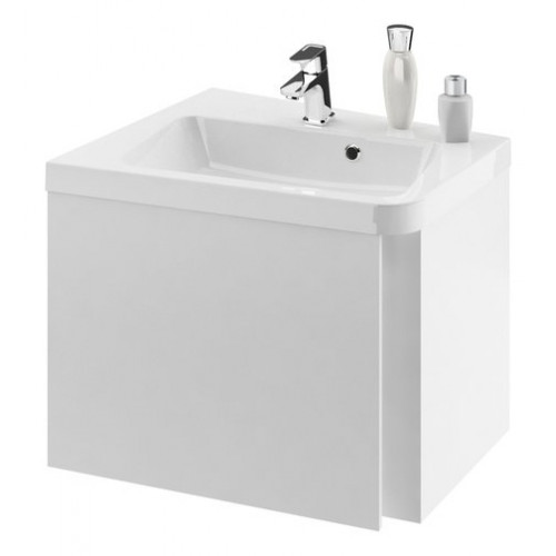 VÉGKIÁRUSÍTÁS RAVAK 10° SD 550 mosdó alatti szekrény sarok kivitel, balos, fényes fehér részletes ismert