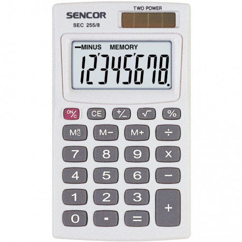 SENCOR SEC 255/8 zsebszámológép 10001166