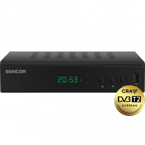 SENCOR SDB 5003T H.265 DVB-T vevőkészülék