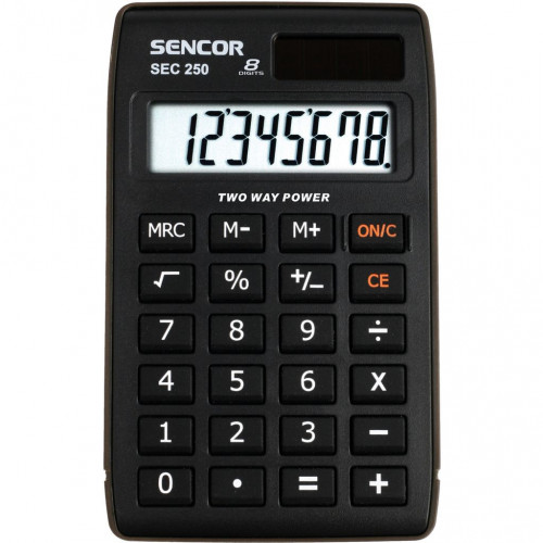 SENCOR SEC 250 zsebszámológép 45011709 SENCOR SEC 250 zsebszámológép 45011709