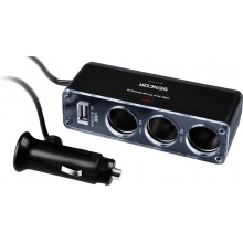 SENCOR SCH 440 USB töltő és 3-as szivargyújtó elosztó 35032615