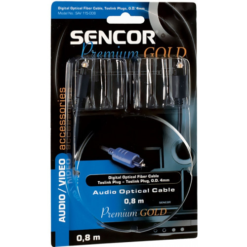 SENCOR SAV 115-008 optikai kábel Toslink MM PG 35020207
