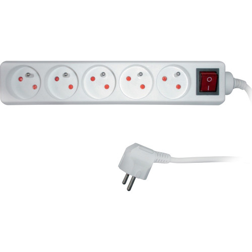 SENCOR SPC 31 hosszabbító 5 m / 5 3 × 1,0 mm elosztó kapcsolóval 35030731