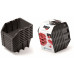 KISTENBERG BINEER LONG SET tárolódoboz, 160 x 98 x 160 mm, 8db. fekete KBILS16-S411