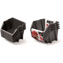 Kistenberg BINEER SHORT SET tárolódoboz, 272x238x236mm, 4db. KBISS28