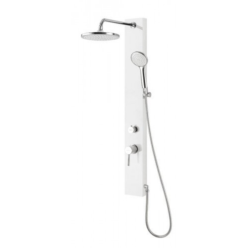 AQUALINE FIGA zuhanypanel csapteleppel, 1050 mm, PVC/fehér SL230