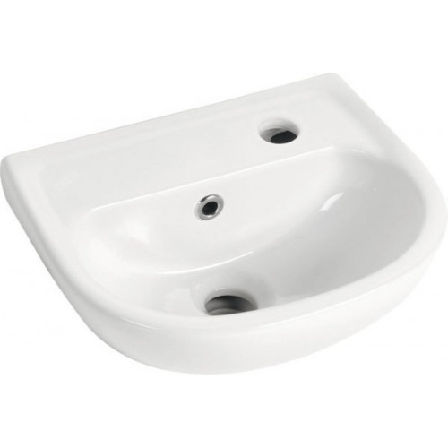 AQUALINE SMALL OVAL kerámiamosdó, 35 x 29cm TP135