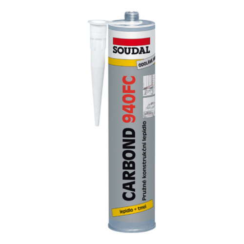 SOUDAL CARBOND 940FC ragasztó, 310 ml, fekete 103445