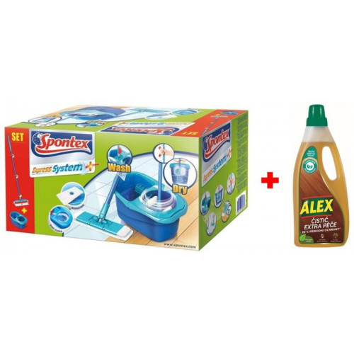 Spontex Express System Plus Felmosó szett + Alex Cleaner Extra Care 97050360