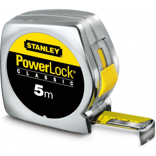 Stanley 0-33-194 PowerLock Műanyagházas mérőszalag 5m/19mm