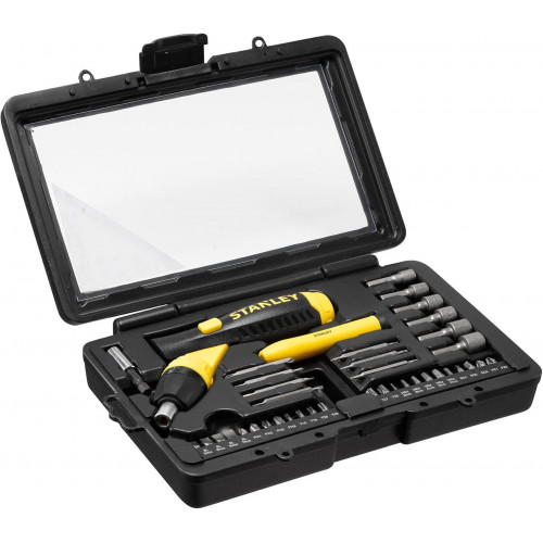 Stanley 0-63-038 Racsnis csavarhúzó készlet, 40 db