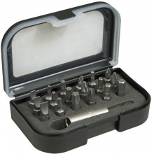Stanley 1-13-901 1/4" 19 részes, 25 mm-es behajtó fej készlet mágneses adapterrel