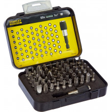 Stanley 1-13-902 1/4" 61 részes, 25 mm-es behajtó hegy készlet mágneses adapterrel