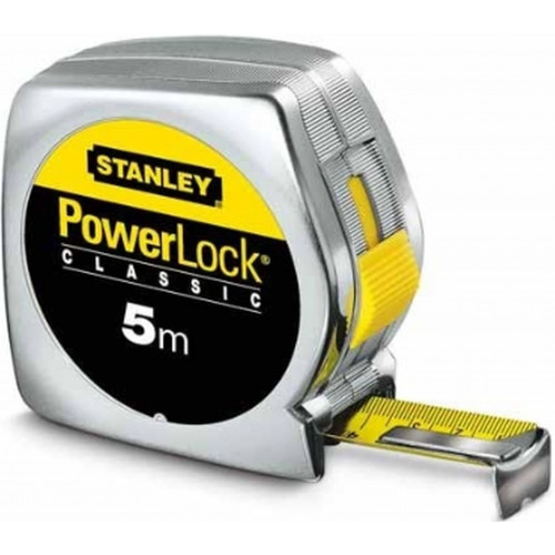 Stanley 1-33-195 PowerLock Műanyagházas mérőszalag 5m/25mm Stanley 1-33-195 PowerLock Műanyagházas mérőszalag 5m/25mm