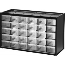 Stanley 1-93-980 Csavartartó doboz 30 fiókos